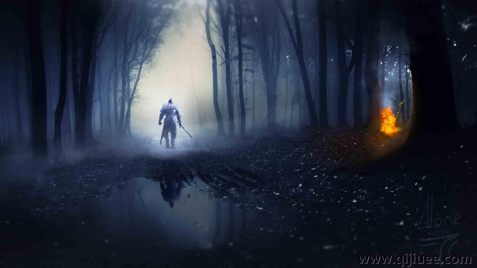 黑暗之魂 黑暗之魂II 火 黑暗之魂III 视频游戏 电脑壁纸 4K壁纸3840 x 2160/3.97 MB-柒染云阁