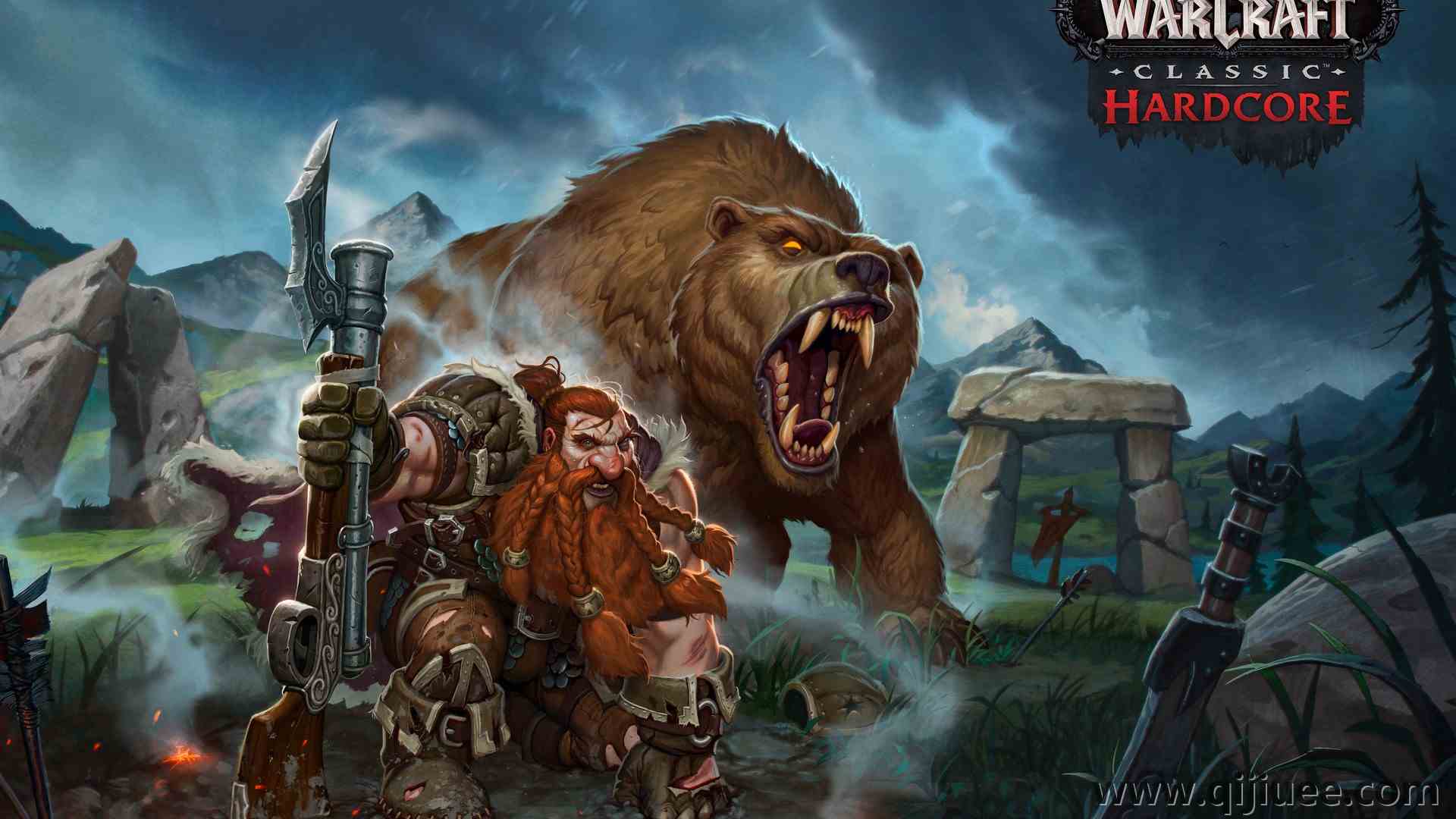 经典 联盟 矮人 魔兽 电脑壁纸 4K壁纸7350 x 5550/5.76 MB-柒染云阁