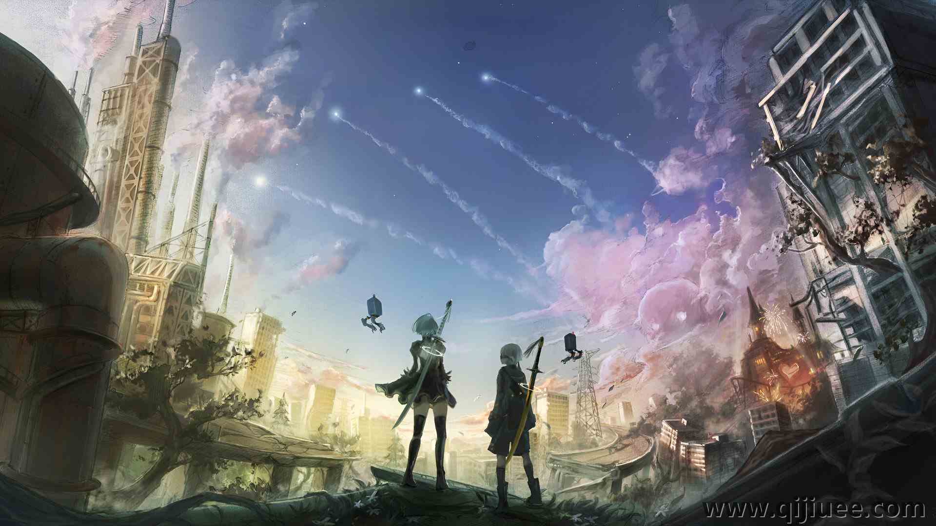 艺术品 白金游戏 电脑壁纸 4K壁纸3840 x 2160/1.18 MB-柒染云阁