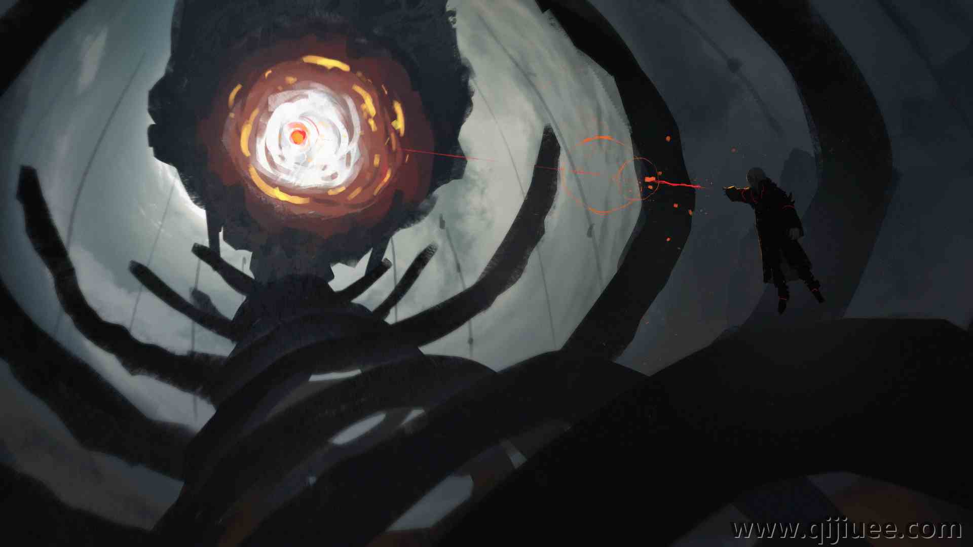 小行星 艺术家 动漫 4K壁纸6000 x 2492/8.98 MB-柒染云阁