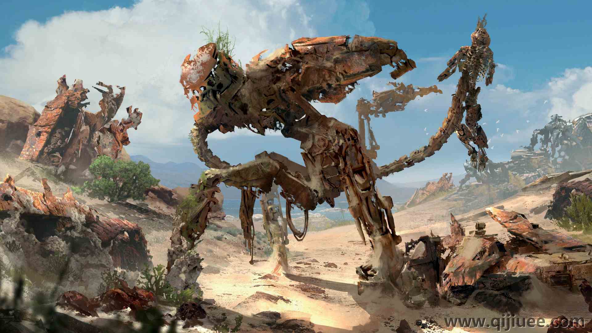 风化 猎物 渺小 阿洛伊 地平线禁区西部 视频游戏艺术 视频游戏女孩 电脑壁纸 4K壁纸3840 x 2160/9.59 MB-柒染云阁