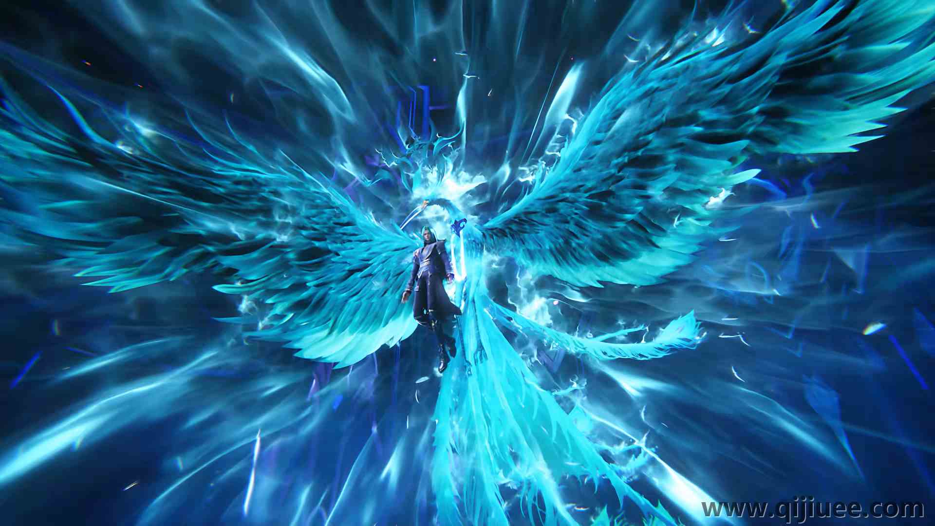 动漫 张开 翅膀 幻化 电脑壁纸 4K壁纸3840 x 2160/8.9 MB-柒染云阁