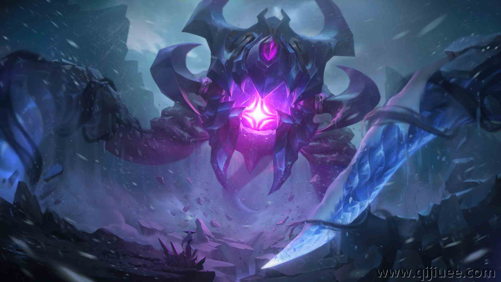 英雄联盟 游戏 LOL  游戏CG  电脑壁纸 8K壁纸7680 x 4320/3.36 MB-柒染云阁
