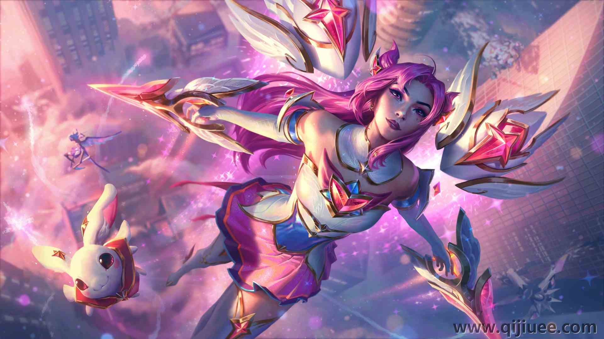 电子游戏 角色 英雄联盟 建筑 LOL 立绘 电脑壁纸 4K壁纸4096 x 2304/1.1 MB-柒染云阁