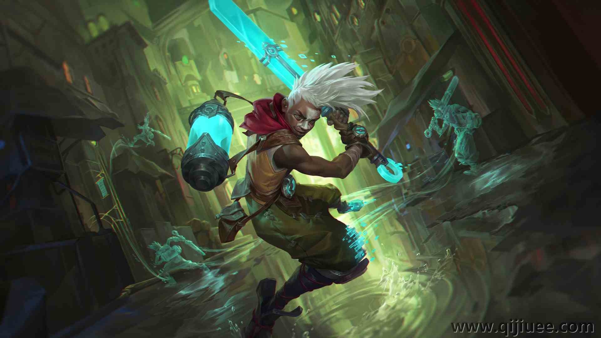 游戏CG 角色 英雄联盟 奇幻艺术 LOL 游戏 电脑壁纸 4K壁纸3840 x 2356/1.82 MB-柒染云阁