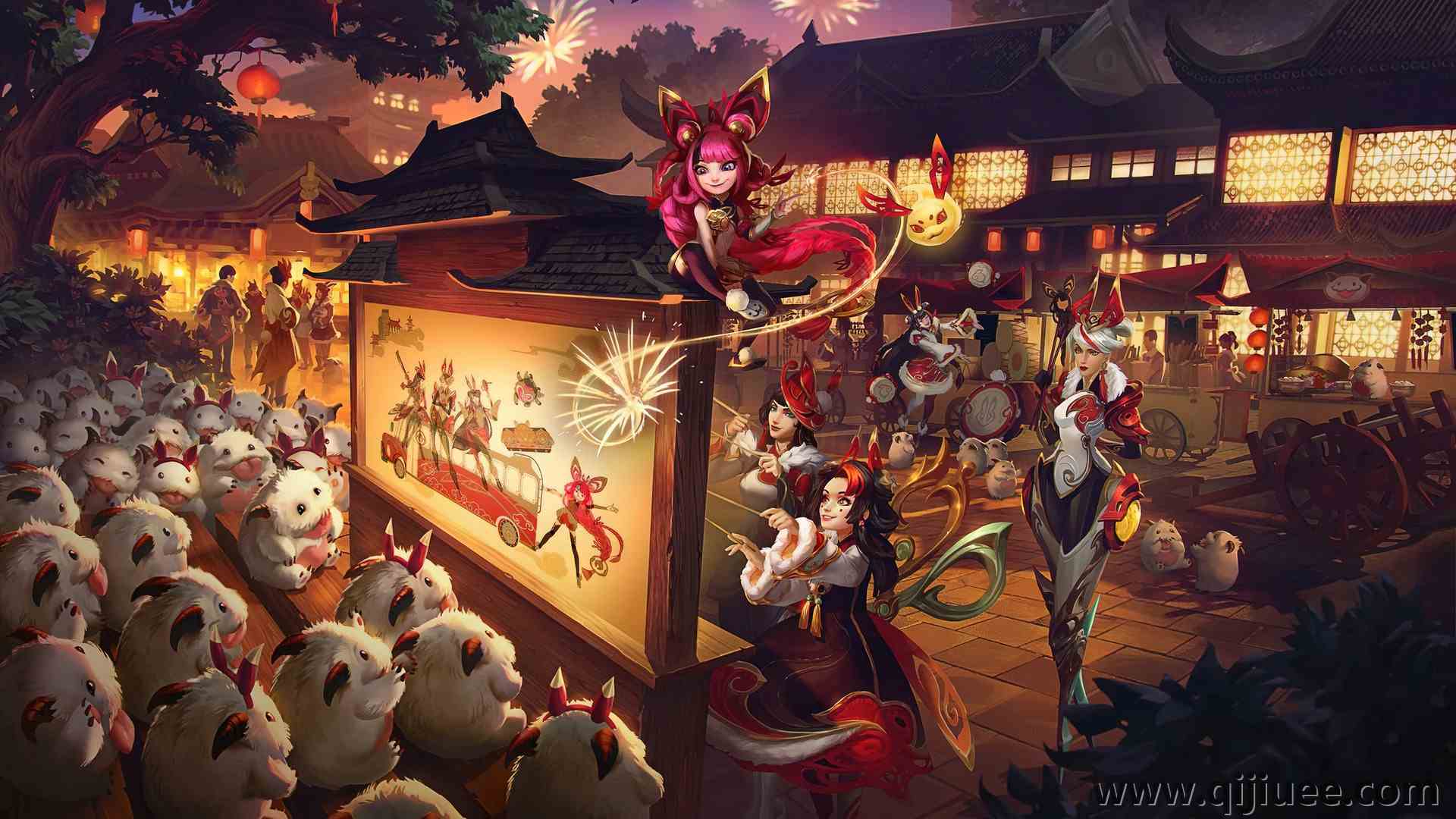 英雄联盟 电子游戏 角色 AI艺术 LOL 游戏 立绘 绘画  电脑壁纸 4K壁纸3840 x 2160/1.94 MB-柒染云阁