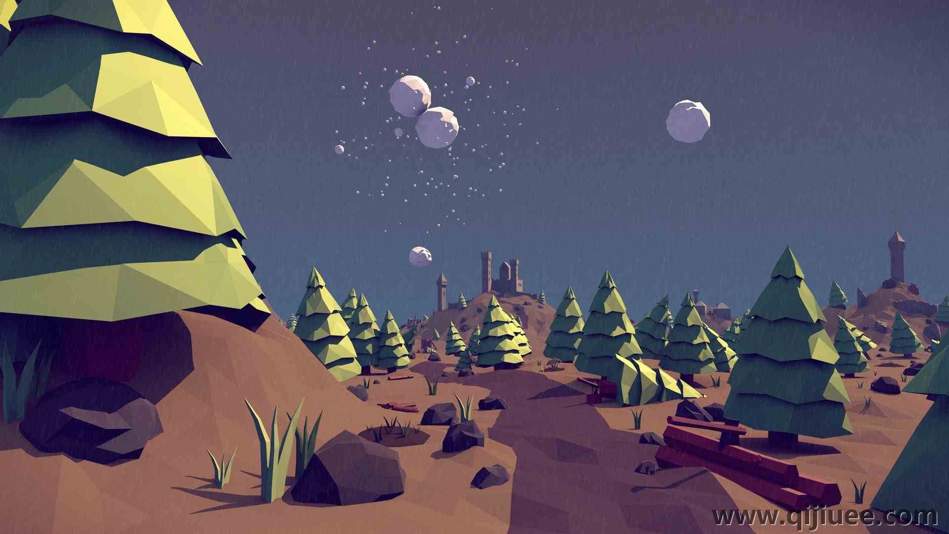 风景 素描 极简主义 树叶 游戏 艺术 电脑壁纸 4K壁纸3840 x 2160/1.38 MB-柒染云阁