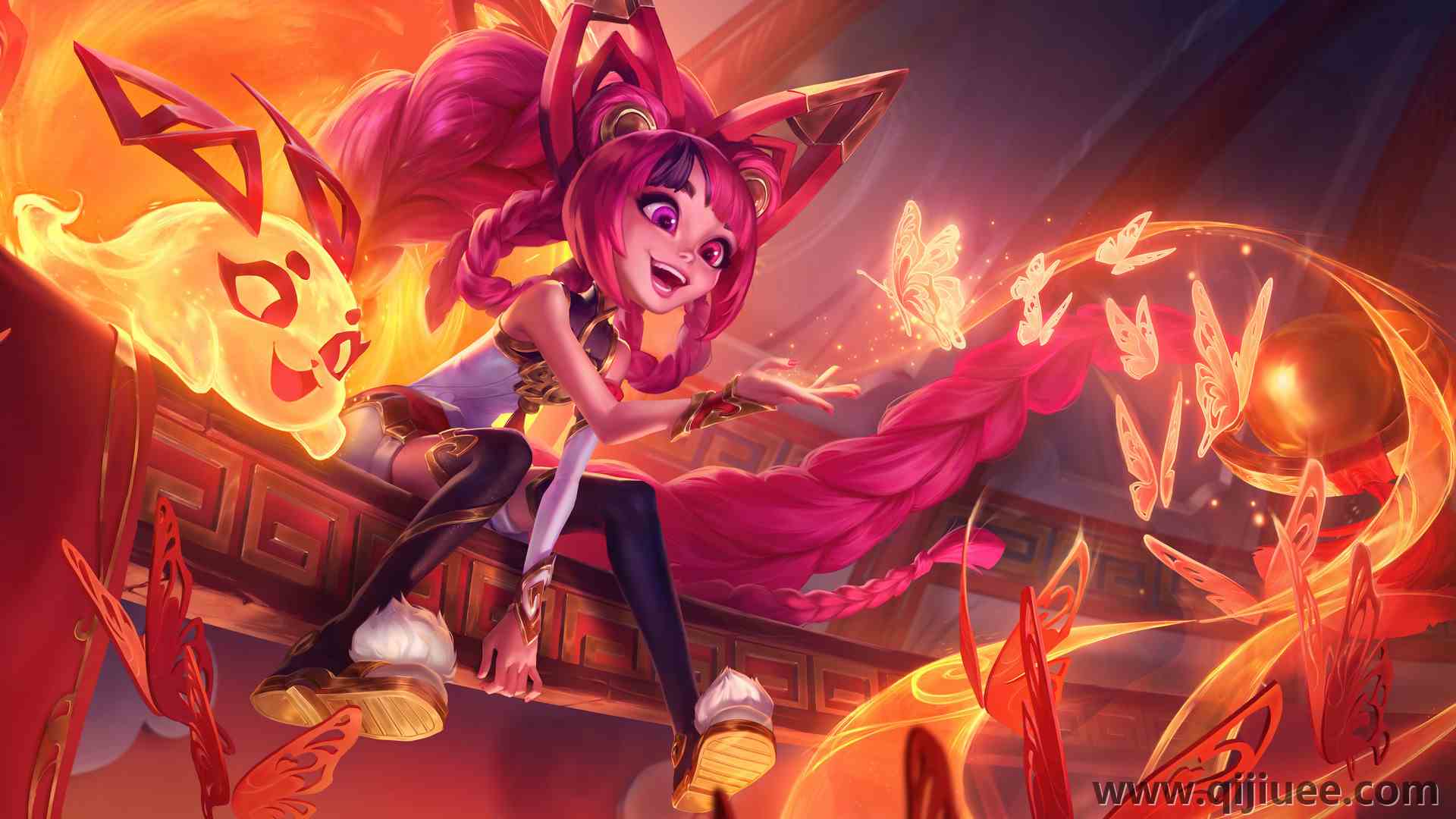 英雄联盟 电子游戏 人物 神话  AI艺术 LOL 游戏 角色 立绘 电脑壁纸 8K壁纸7680 x 4320/4.12 MB-柒染云阁