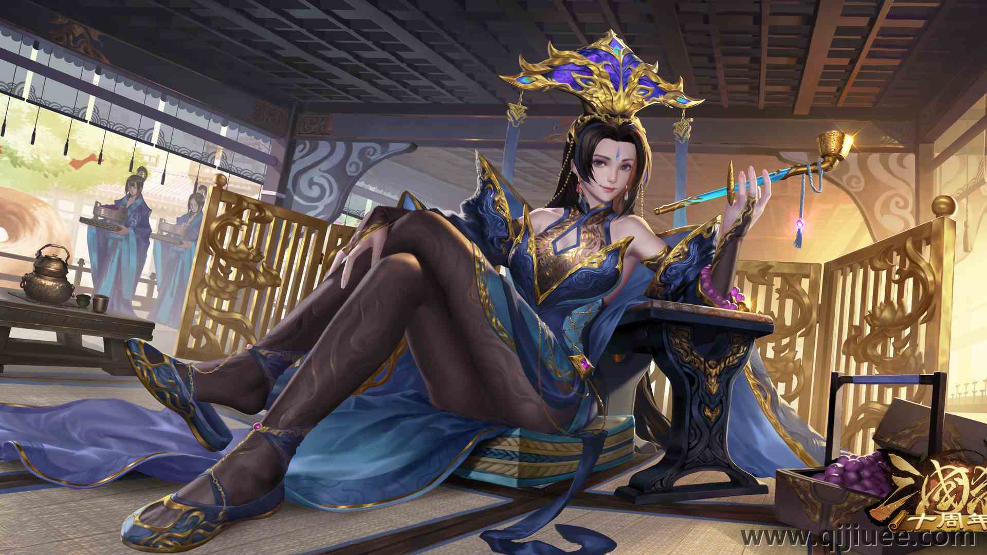 游戏CG 角色 游戏 艺术 女孩 三国杀 电脑壁纸 4K壁纸6647 x 3236/11.21 MB-柒染云阁