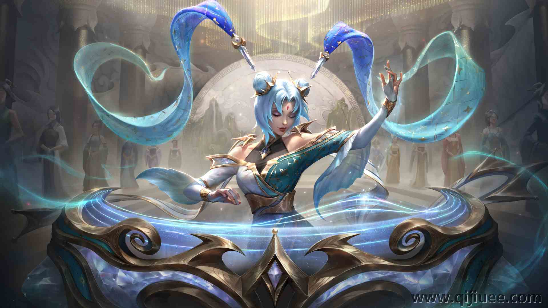 英雄联盟 电子游戏 角色 短发 AI艺术 英雄联盟 LOL 电脑壁纸 8K壁纸7680 x 4320/4.07 MB-柒染云阁