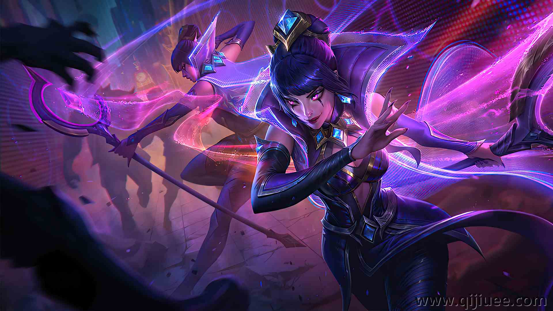 英雄联盟 世界冠军 LOL 英雄 魔术 游戏  电脑壁纸 4K壁纸3840 x 2160/1.87 MB-柒染云阁