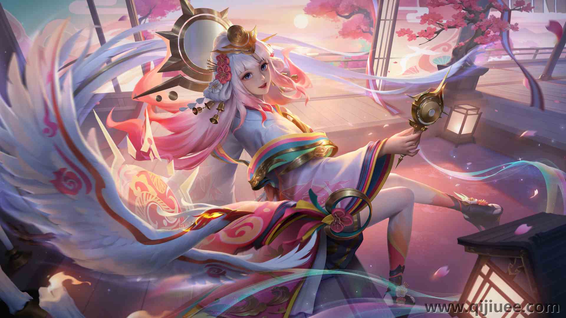 游戏CG 角色 王者荣耀 动漫女孩 游戏  英雄 电脑壁纸 4K壁纸6120 x 3458/16.19 MB-柒染云阁