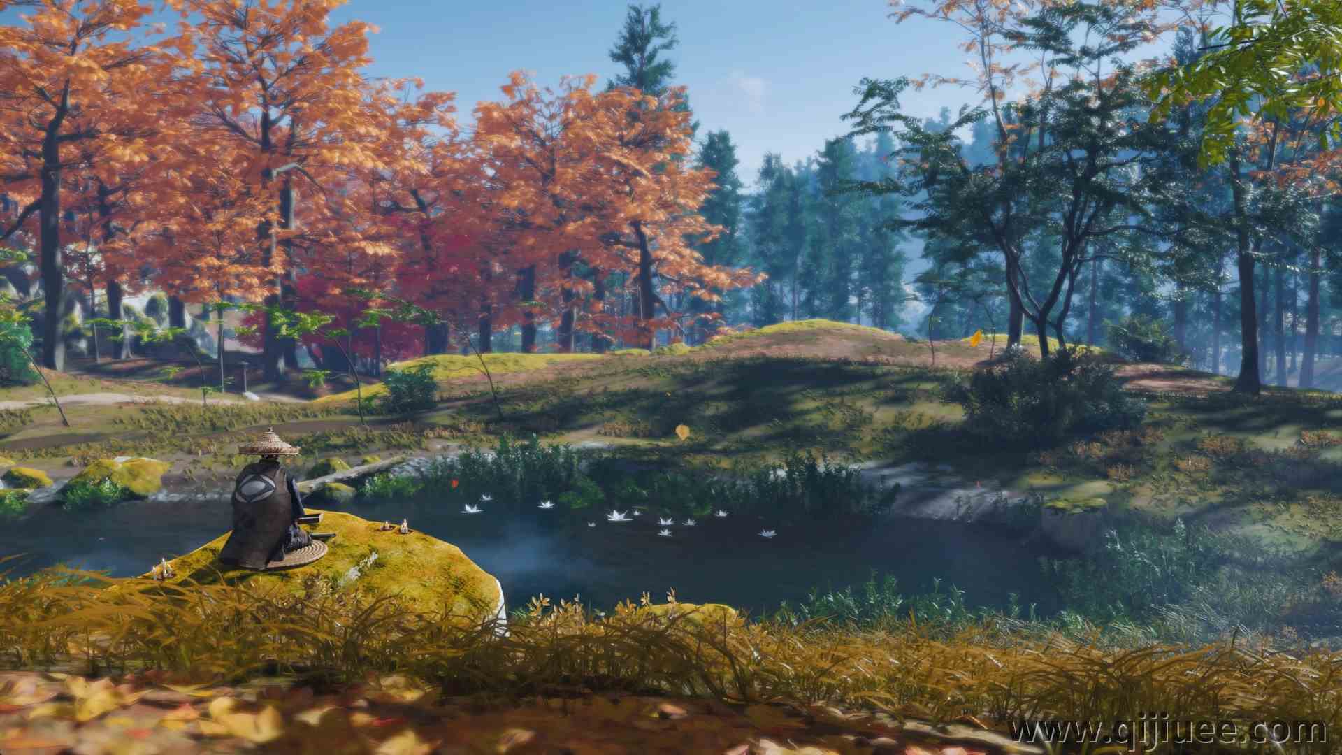 武士 武侠 游戏 风景 森林 电脑壁纸 4K壁纸3840 x 2160/1.59 MB-柒染云阁