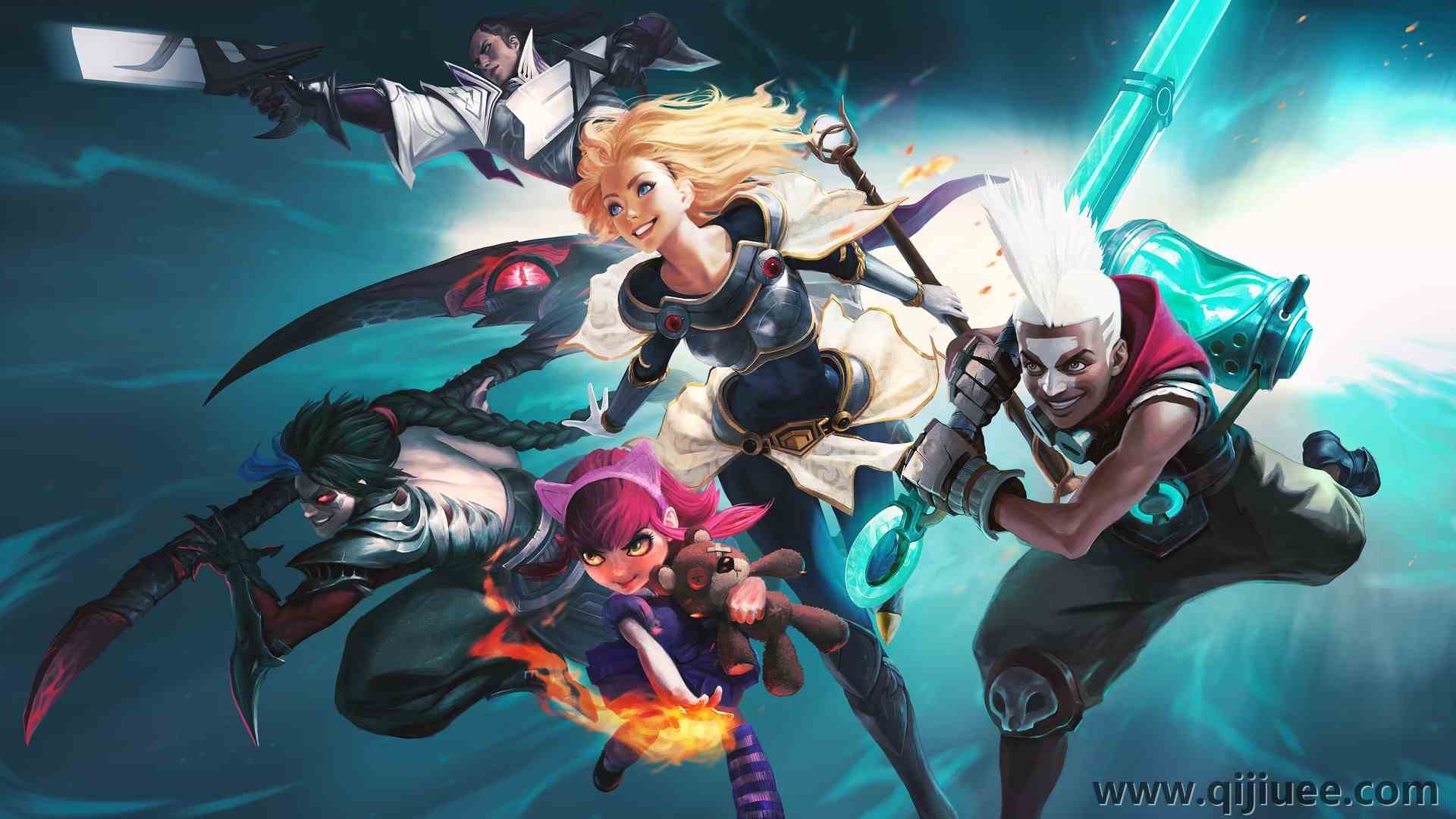 英雄联盟  游戏CG 人物  游戏 女孩 英雄 LOL 电脑壁纸 4K壁纸3840 x 2160/1.1 MB-柒染云阁