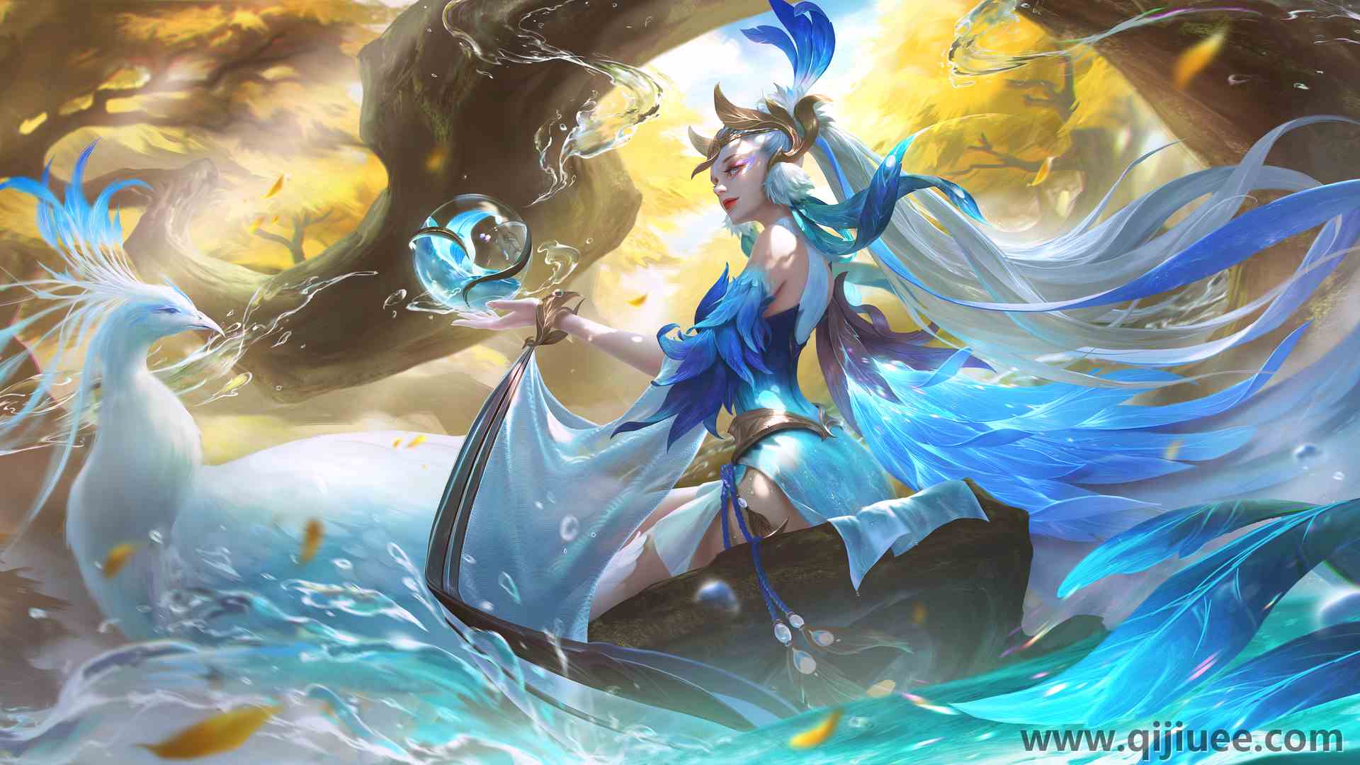 游戏CG 角色 王者荣耀 游戏 女孩 AI艺术  电脑壁纸 4K壁纸7562 x 2880/15.57 MB-柒染云阁
