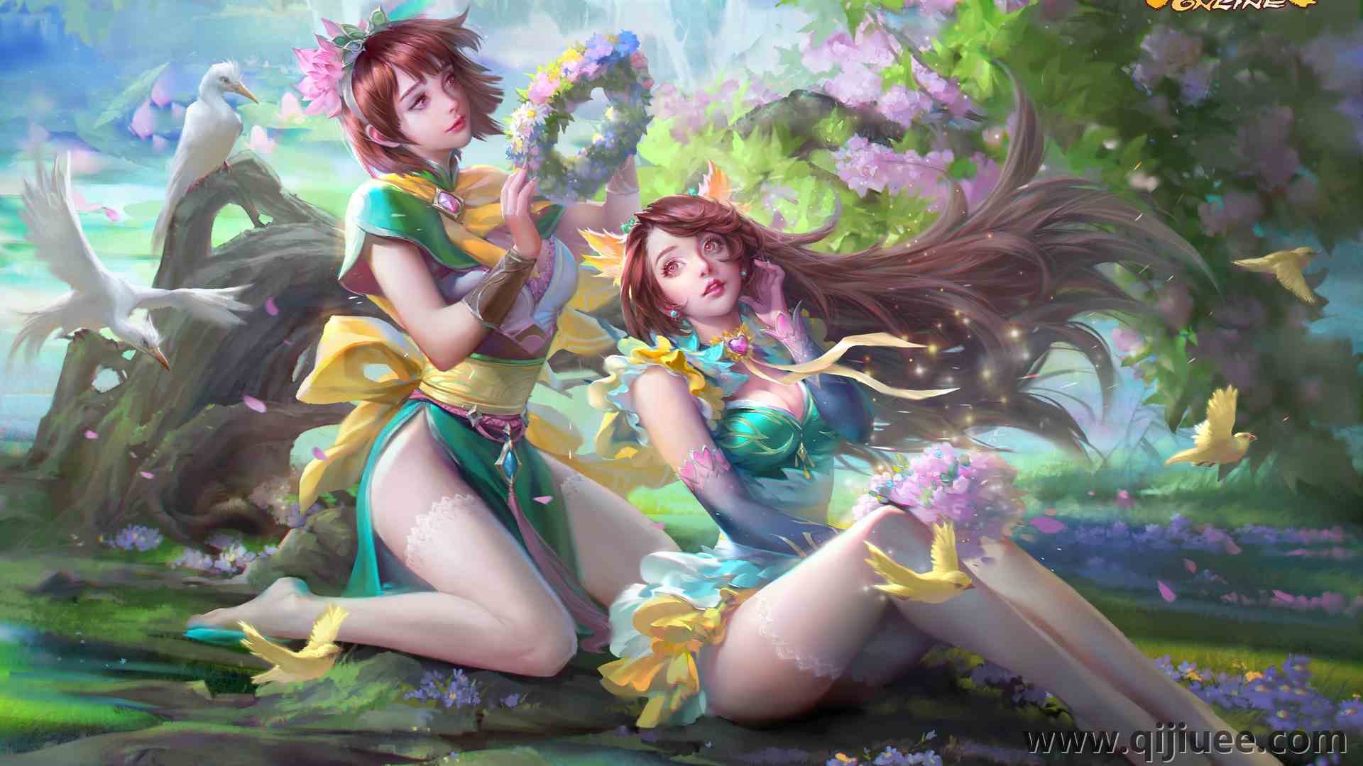 电子游戏角色 三国 白色袜子  4K壁纸4000 x 2828/6.02 MB-柒染云阁