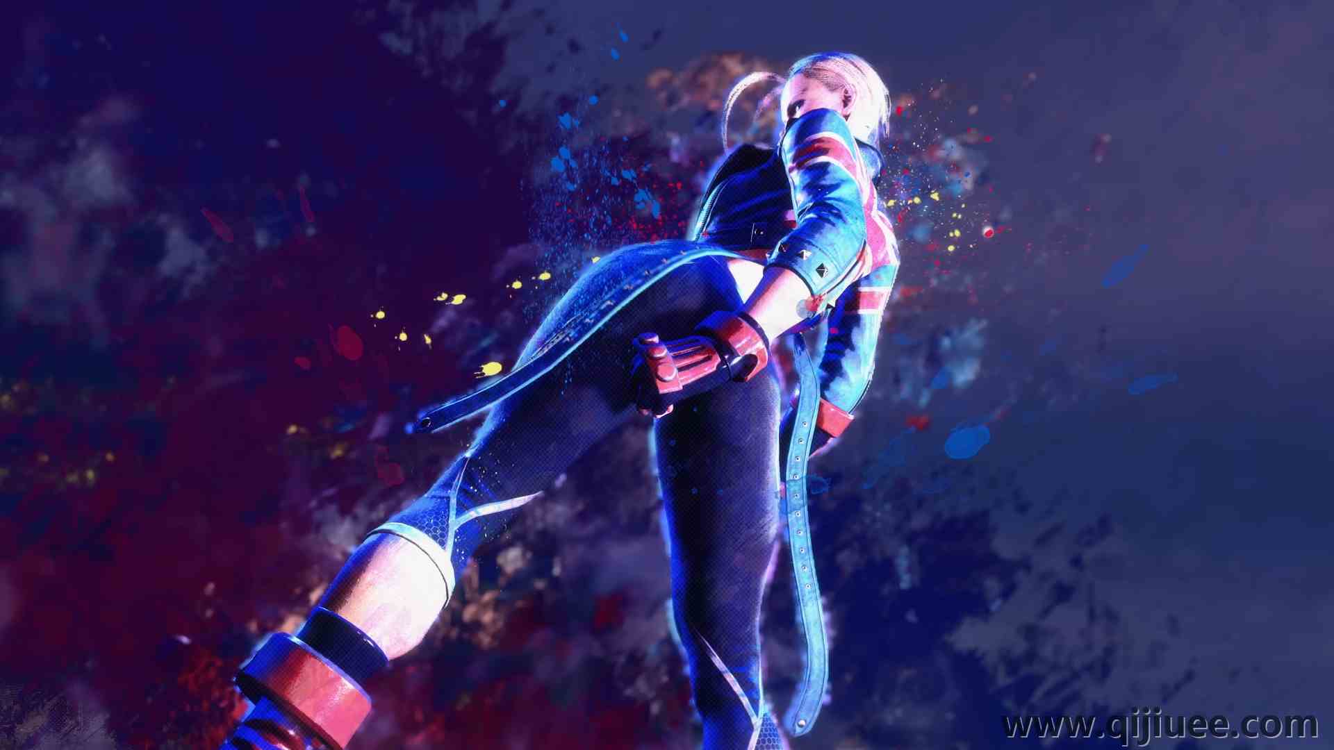 游戏CG 角色 街头 霸王 街霸 女孩 手套 AI艺术 4K壁纸3840 x 2160/4.61 MB-柒染云阁