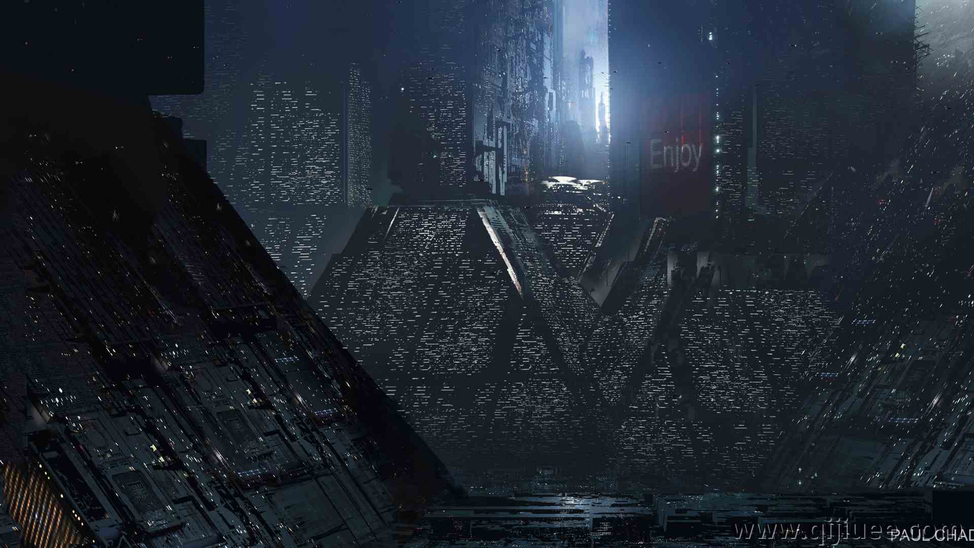 银翼杀手 电影 未来主义 城市 科幻小说 4K壁纸4590 x 2233/1.54 MB-柒染云阁