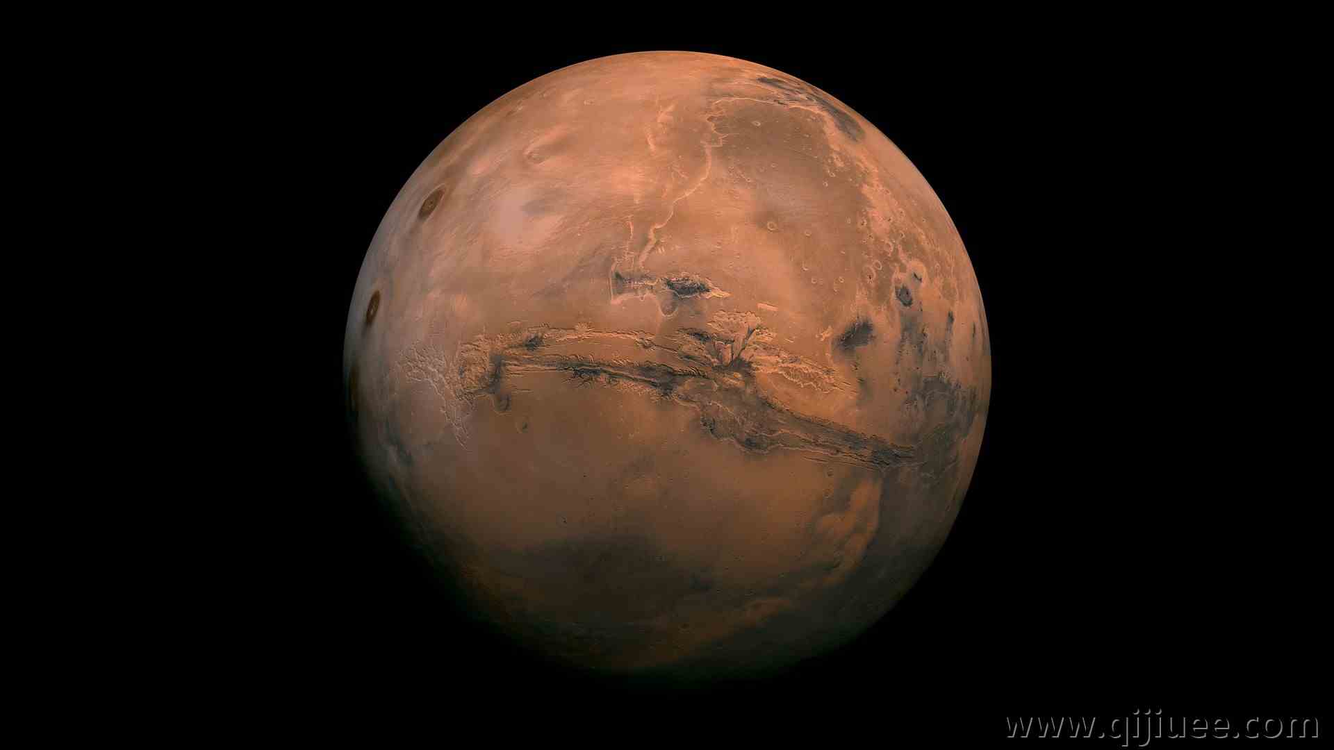火星 极简主义 太空 太阳系 行星 太空艺术 AI艺术  电脑壁纸 4K壁纸3840 x 2160/0.67 MB-柒染云阁