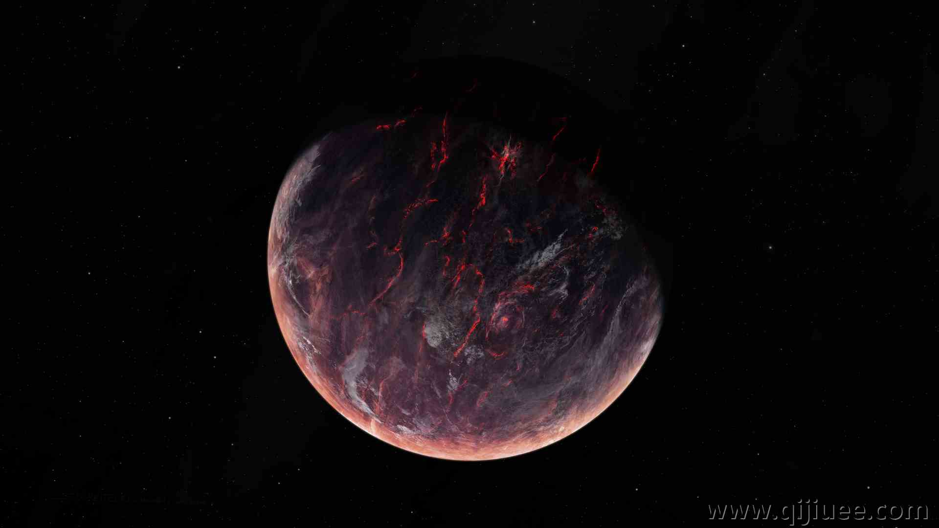 行星 太阳系行星 恒星 伽利 火山 3840 x 2160/0.99 MB-柒染云阁