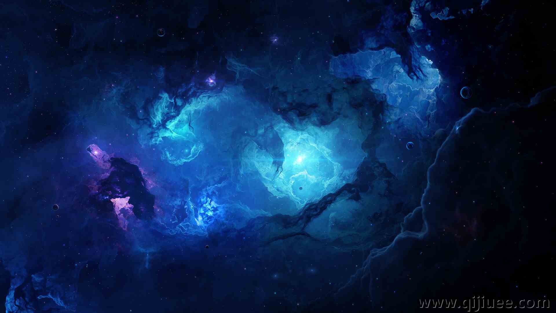 星云 恒星 伽利星  电脑壁纸 4K壁纸3840 x 2160/1.18 MB-柒染云阁
