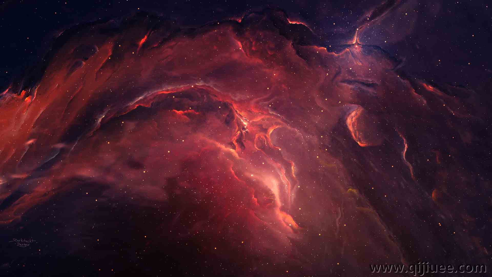空间 空间艺术 星云 数码艺术  电脑壁纸 4K壁纸5120 x 3200/11.83 MB-柒染云阁