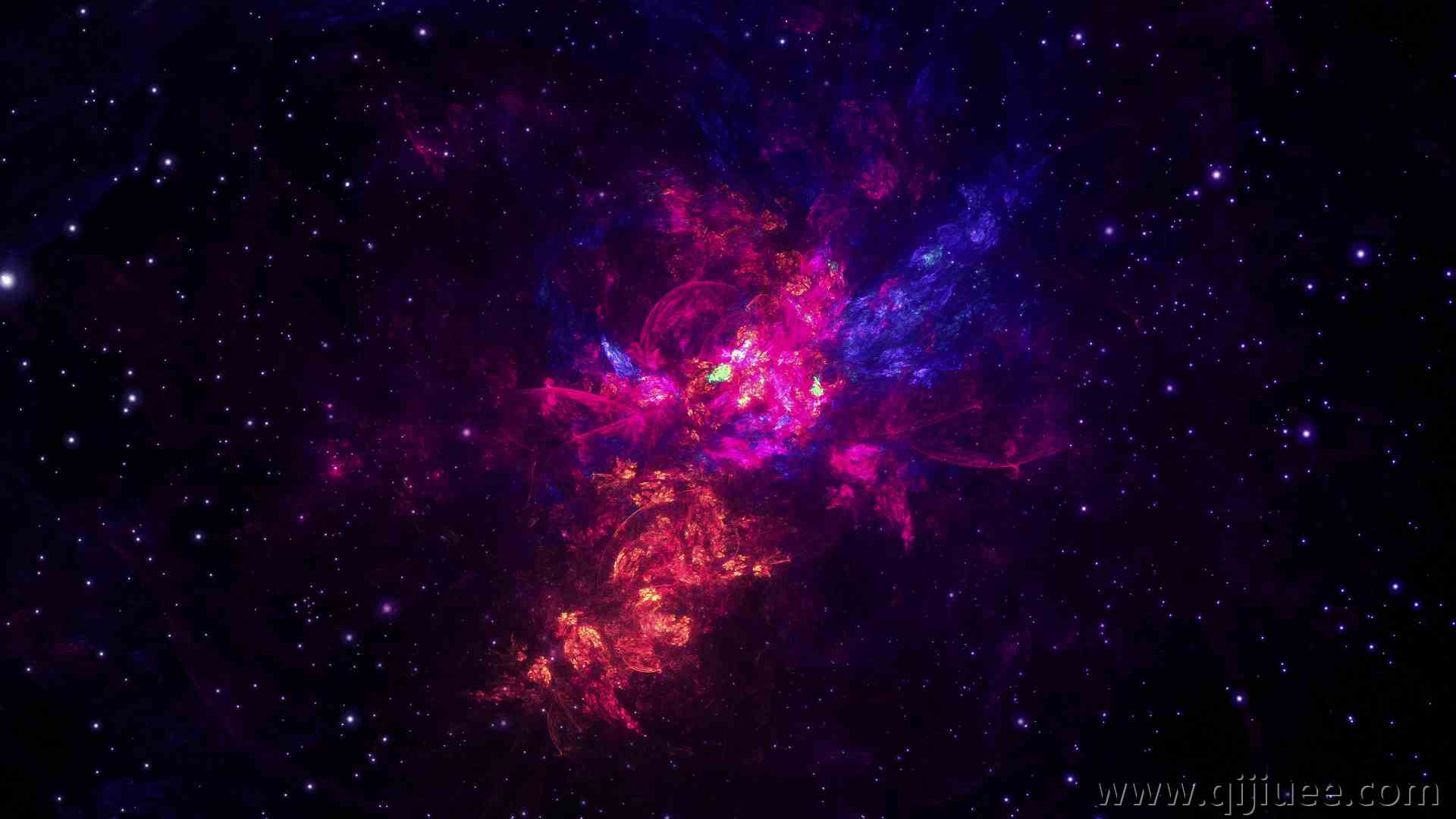 太空 星云 宇宙 恒星 伽利 AI艺术  电脑壁纸 4K壁纸3840 x 2160/0.26 MB-柒染云阁