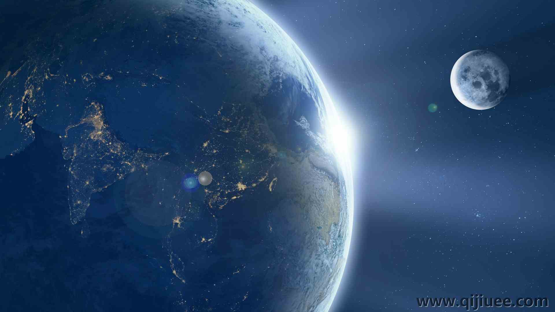 空间 恒星 行星 空间艺术 电脑壁纸 8K壁纸7680 x 4320/6.98 MB-柒染云阁