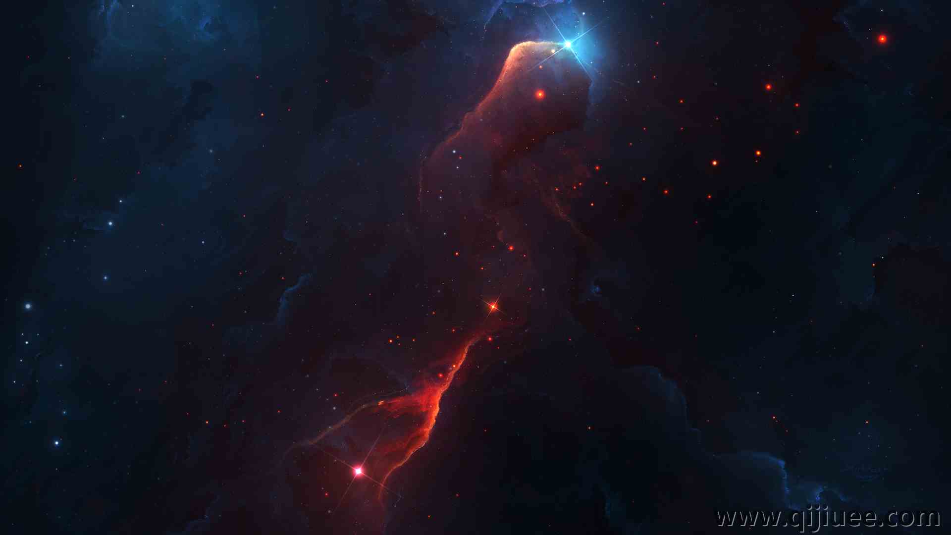 星际科技 星云 星星 太空 太空艺术 AI艺术  电脑壁纸 4K壁纸5120 x 3200/13.01 MB-柒染云阁