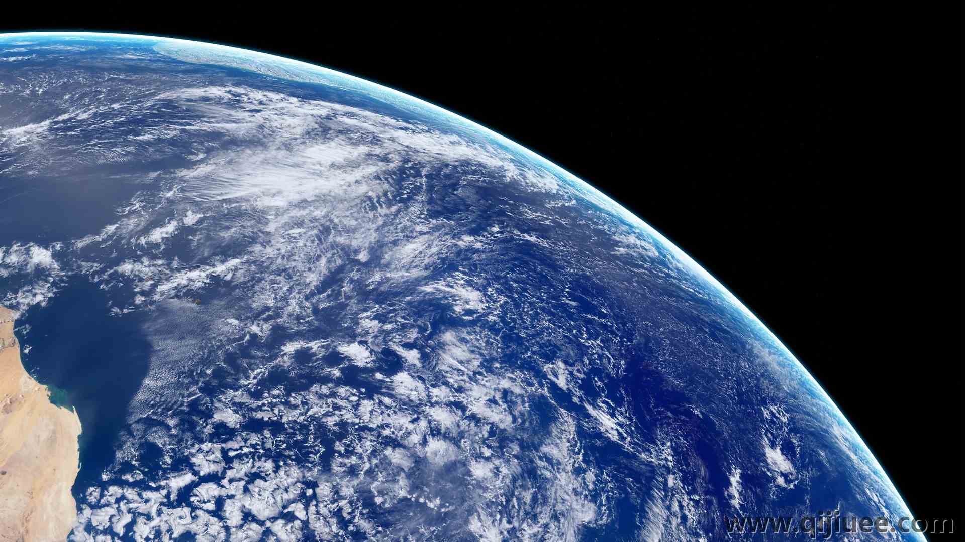 地球 太空 行星 大气 太空 艺术  电脑壁纸 4K壁纸3840 x 2400/2.4 MB-柒染云阁