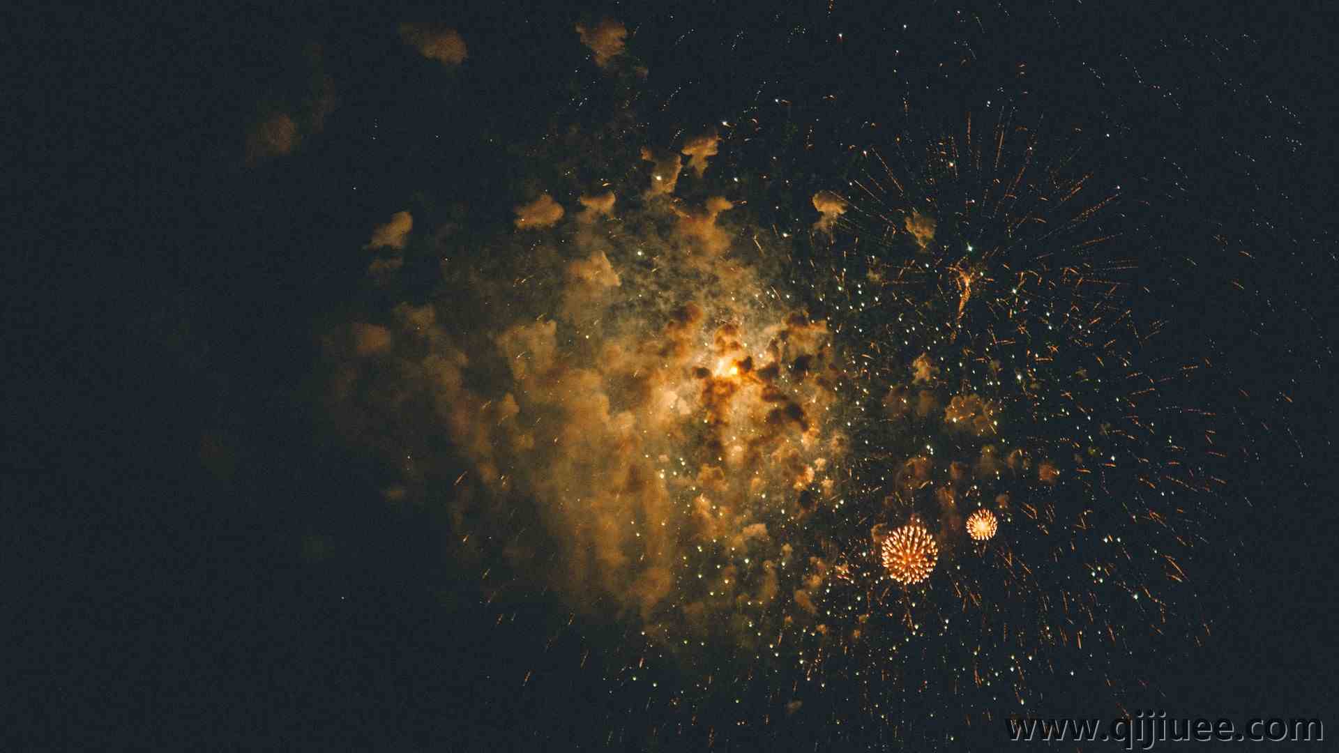 自然 星空 烟花 黑暗 治愈 电脑壁纸 4K壁纸5184 x 2916/2.62 MB-柒染云阁