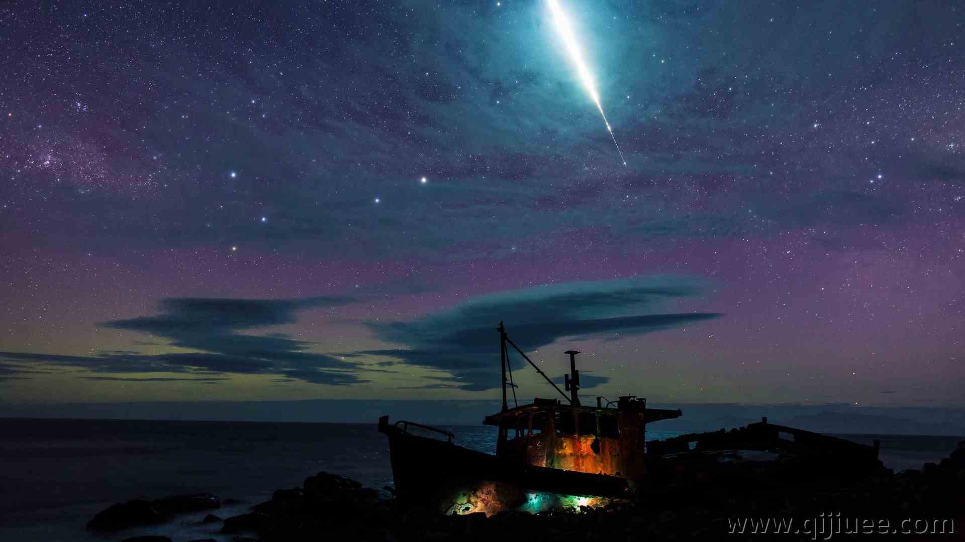 空间 宇宙 星星 天空 船 自然 风景 户外 电脑壁纸 4K壁纸5310 x 3540/2.03 MB-柒染云阁