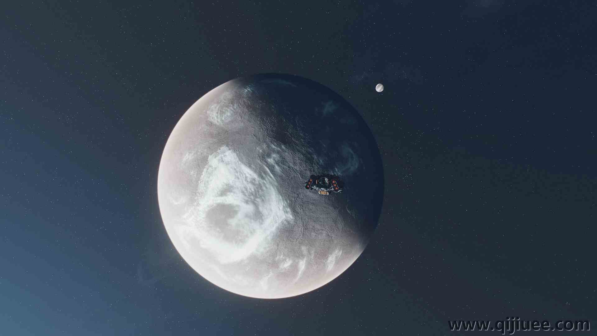 游戏CG 艺术 游戏 空间 AI艺术 恒星 行星 宇宙飞船 科幻 电脑壁纸 4K壁纸3840 x 2160/11.38 MB-柒染云阁