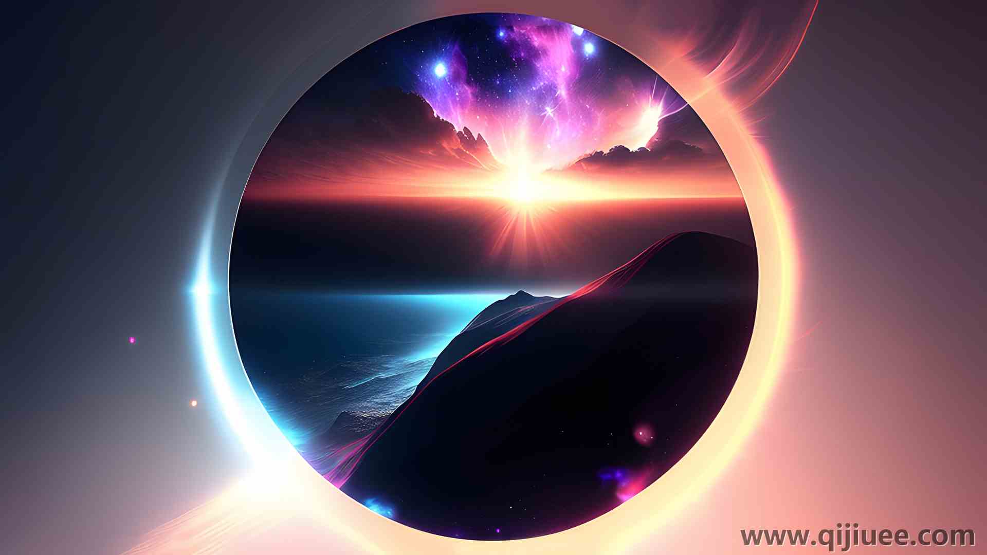 AI艺术 宇宙 行星 太空 恒星  电脑壁纸 4K壁纸3840 x 2160/4.04 MB-柒染云阁