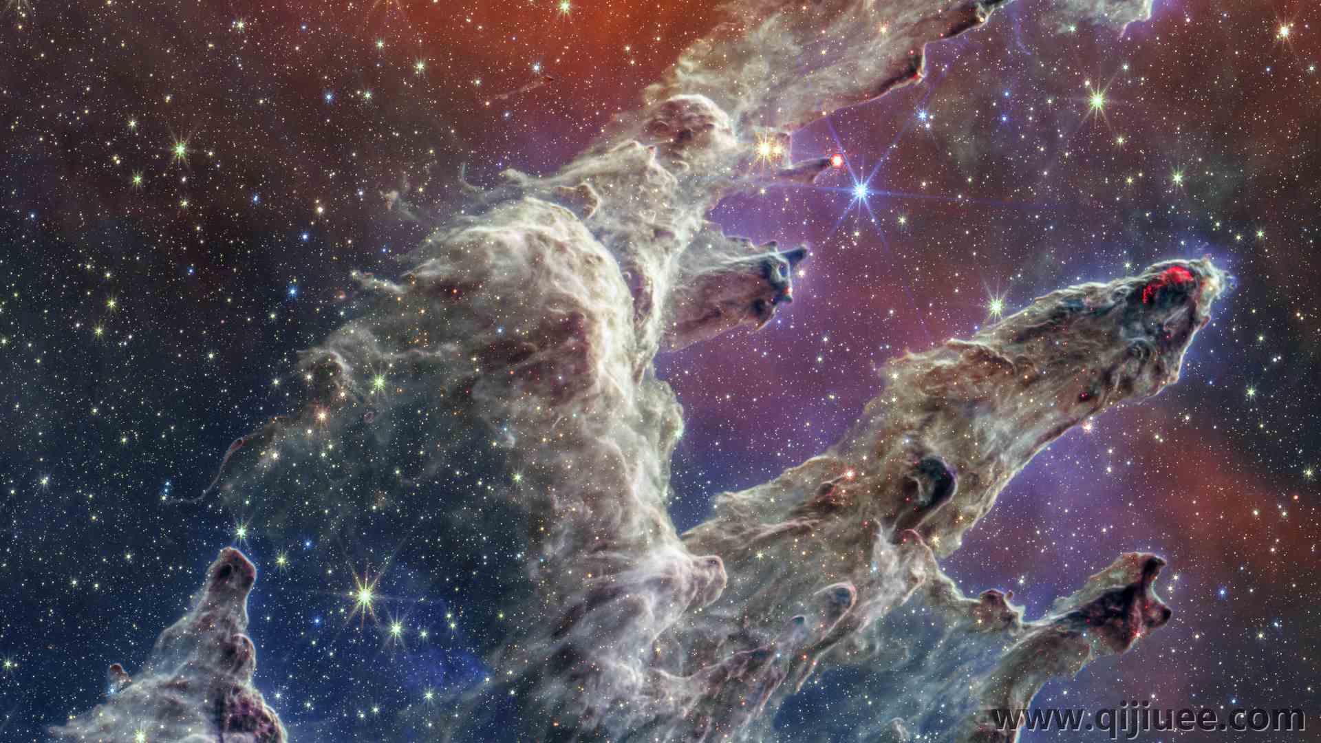 星云 太空 恒星 太空望远镜 伽利 红外 宇宙 星空 未来 电脑壁纸 4K壁纸3922 x 3671/19.95 MB-柒染云阁