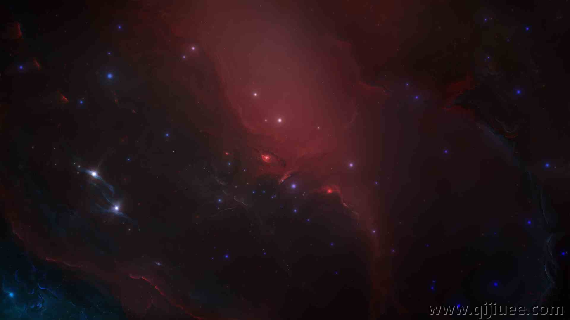 星际科技 太空 星云 红色 宇宙 恒星  4K壁纸5120 x 2880/11.06 MB-柒染云阁