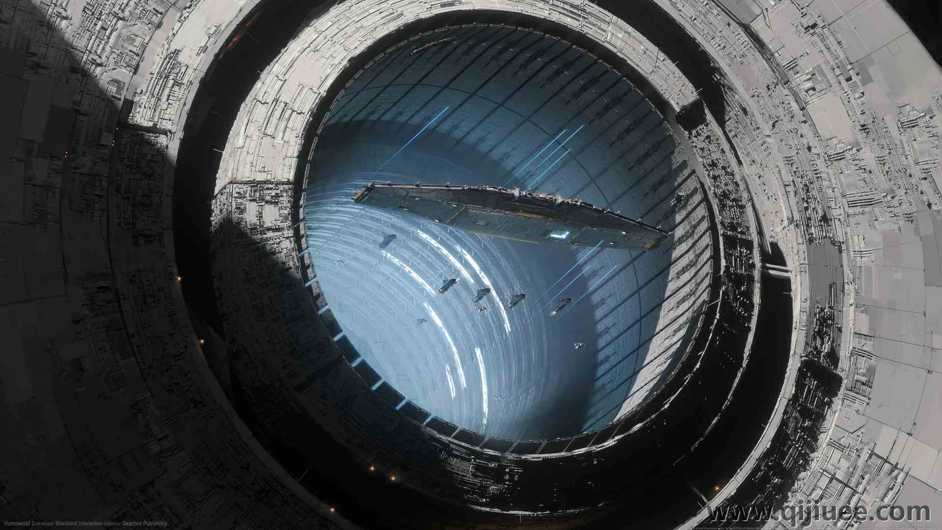 电子游戏 宇宙飞船 家庭世界 巨型结构 电脑壁纸 4K壁纸5120 x 2880/5.4 MB-柒染云阁