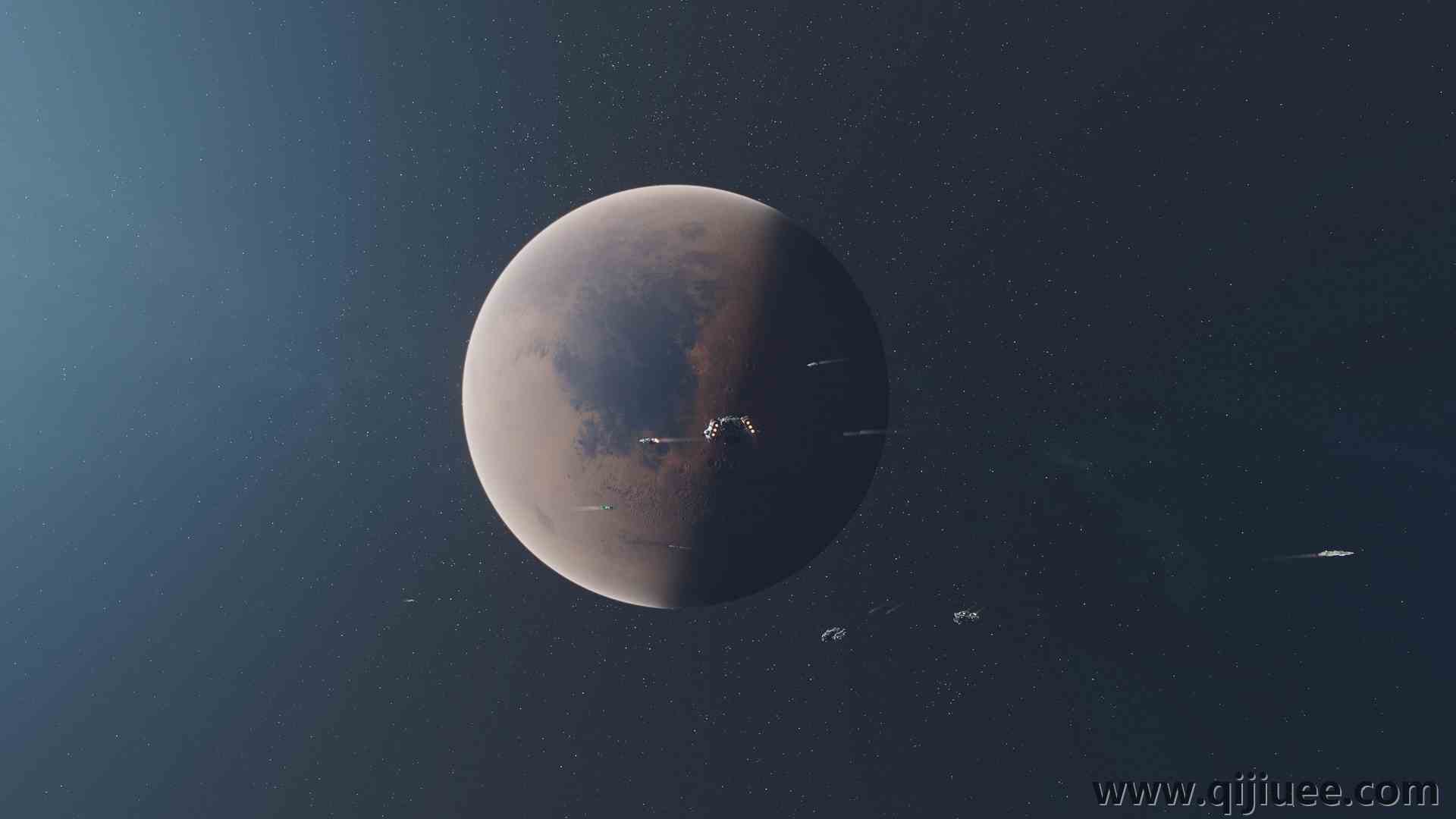 电子游戏 太空 电子游戏艺术 宇宙飞船 恒星 行星  电脑壁纸 4K壁纸3840 x 2160/11.2 MB-柒染云阁