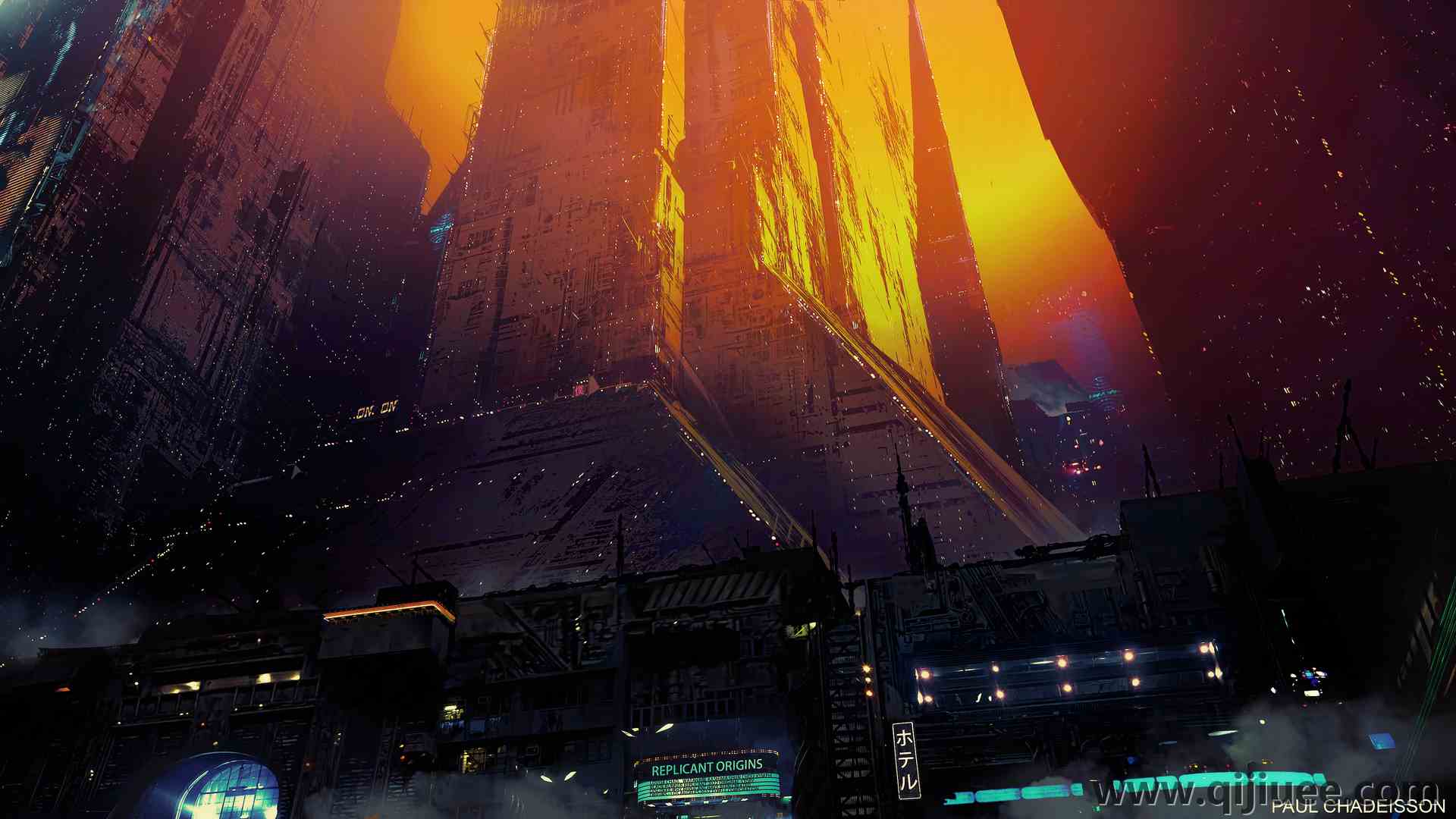 网络 科幻 AI艺术 概念艺术 赛博朋克 未来主义 奇幻艺术  电脑壁纸 4K壁纸3840 x 2160/6.06 MB-柒染云阁