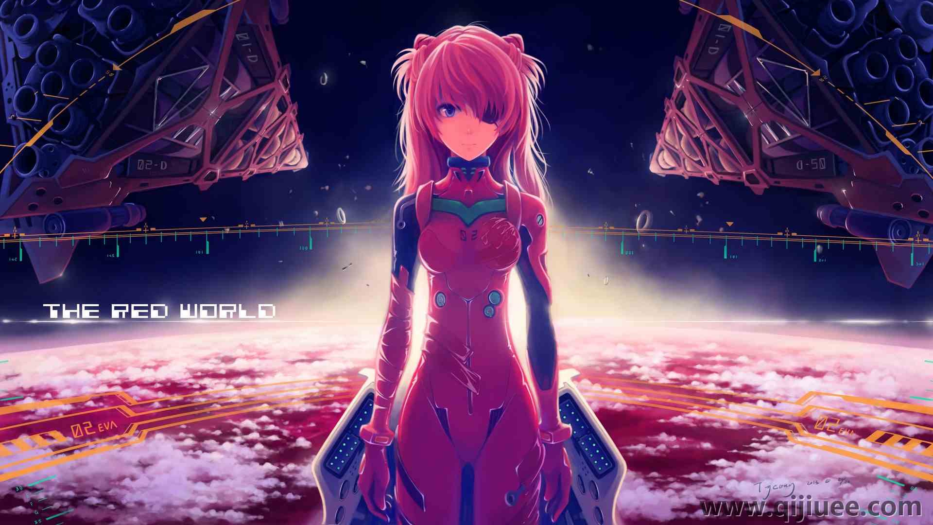 太空 动漫女孩 眼罩 连衣裙 宇宙飞船  电脑壁纸 4K壁纸6250 x 3509/2.04 MB-柒染云阁