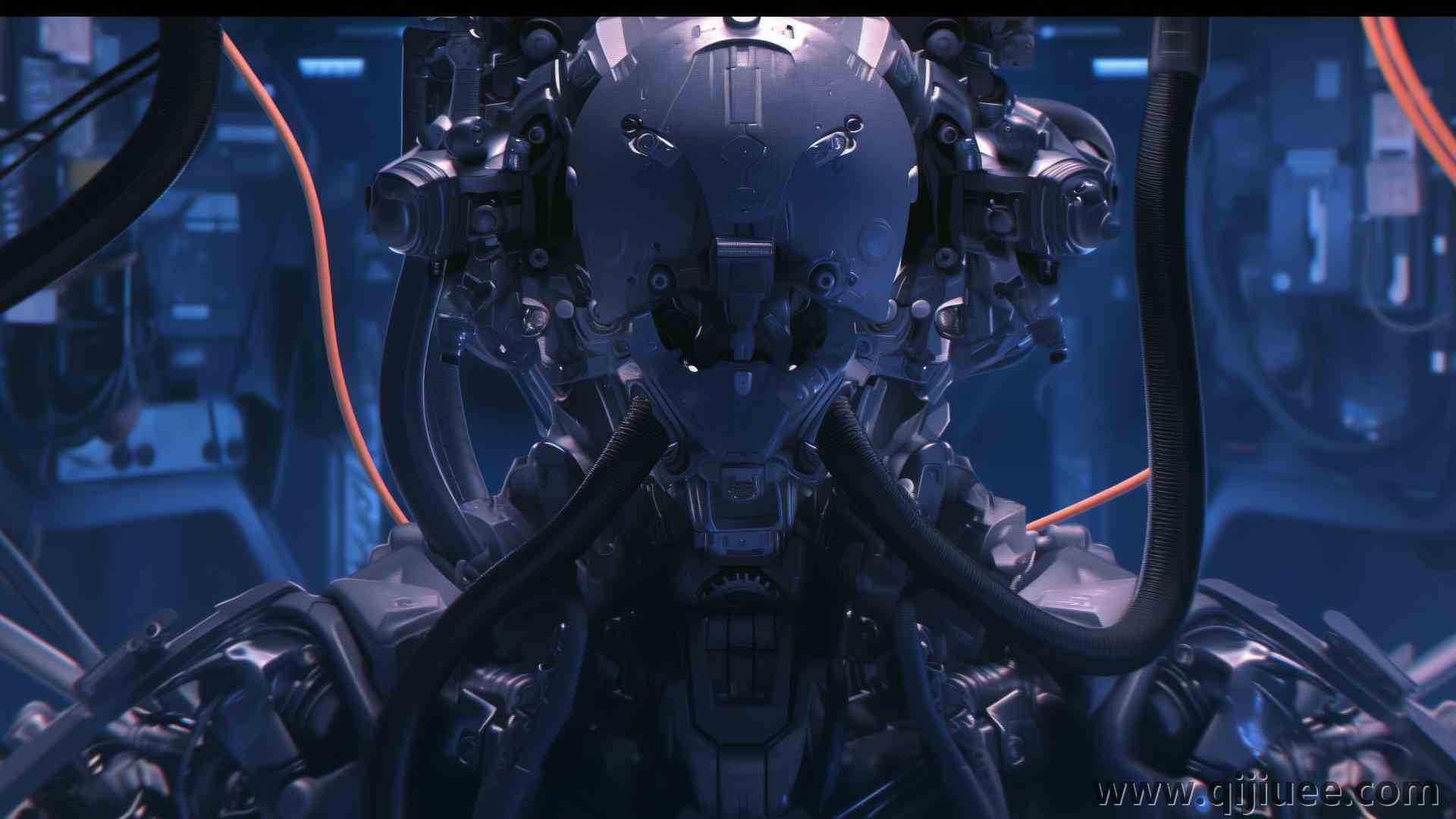 AI艺术 机器人 未来主义 科幻 高科技 赛伯朋克 电脑壁纸 4K壁纸5824 x 3264/12.59 MB-柒染云阁