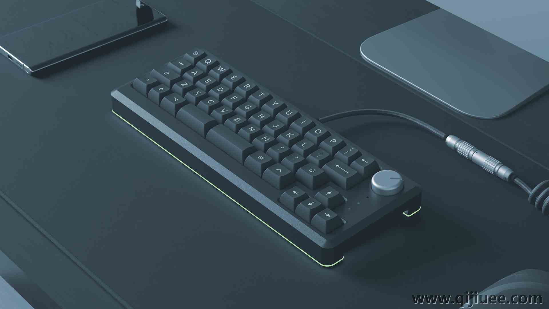 键盘 机械键盘 智能手机 极简主义 科技 AI艺术  电脑壁纸 4K壁纸3840 x 2160/7.75 MB-柒染云阁