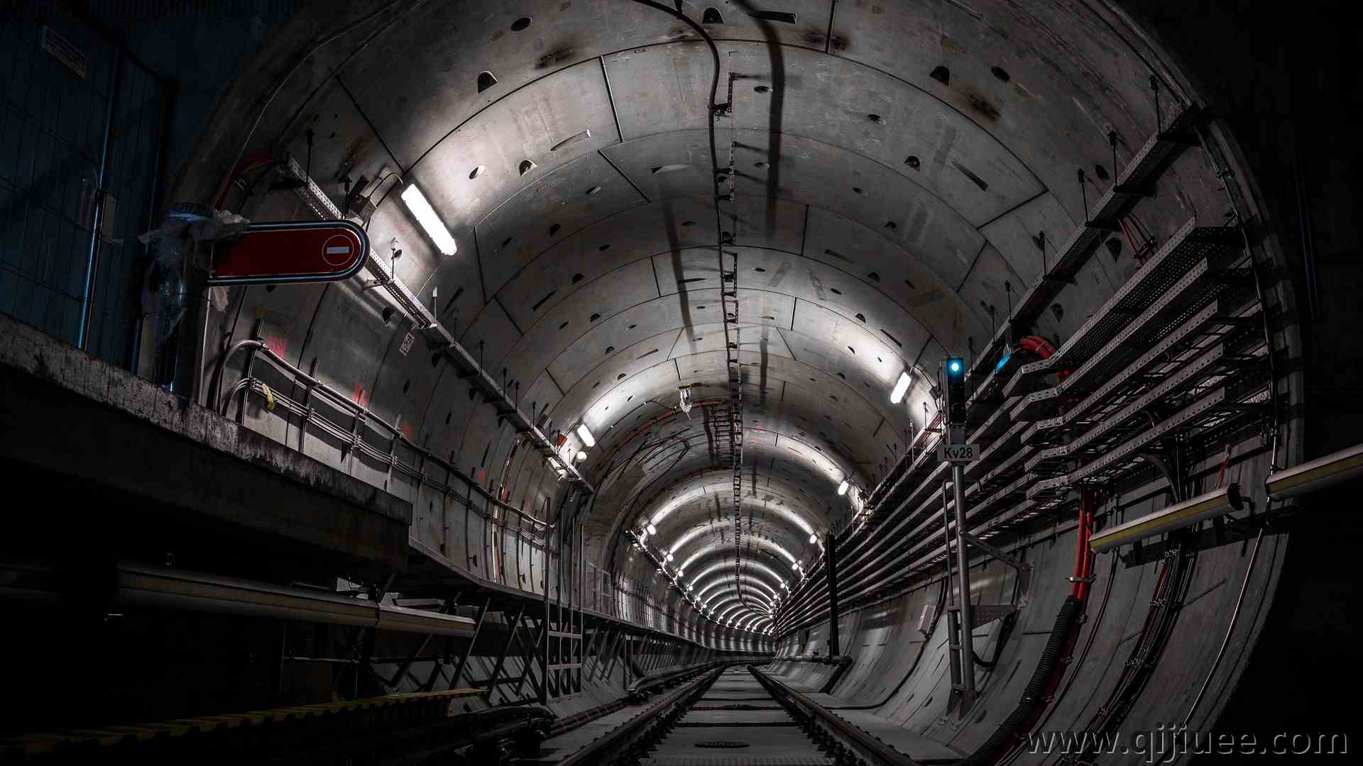 地下 隧道 建筑 地铁 技术  电脑壁纸 4K壁纸5194 x 2597/2.39 MB-柒染云阁