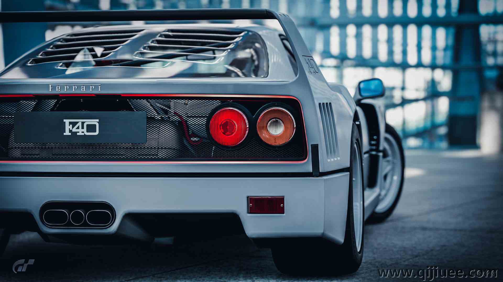 赛车 法拉利 白色 汽车 游戏CG 科技 机械 电脑壁纸 4K壁纸3840 x 2160/2.89 MB-柒染云阁