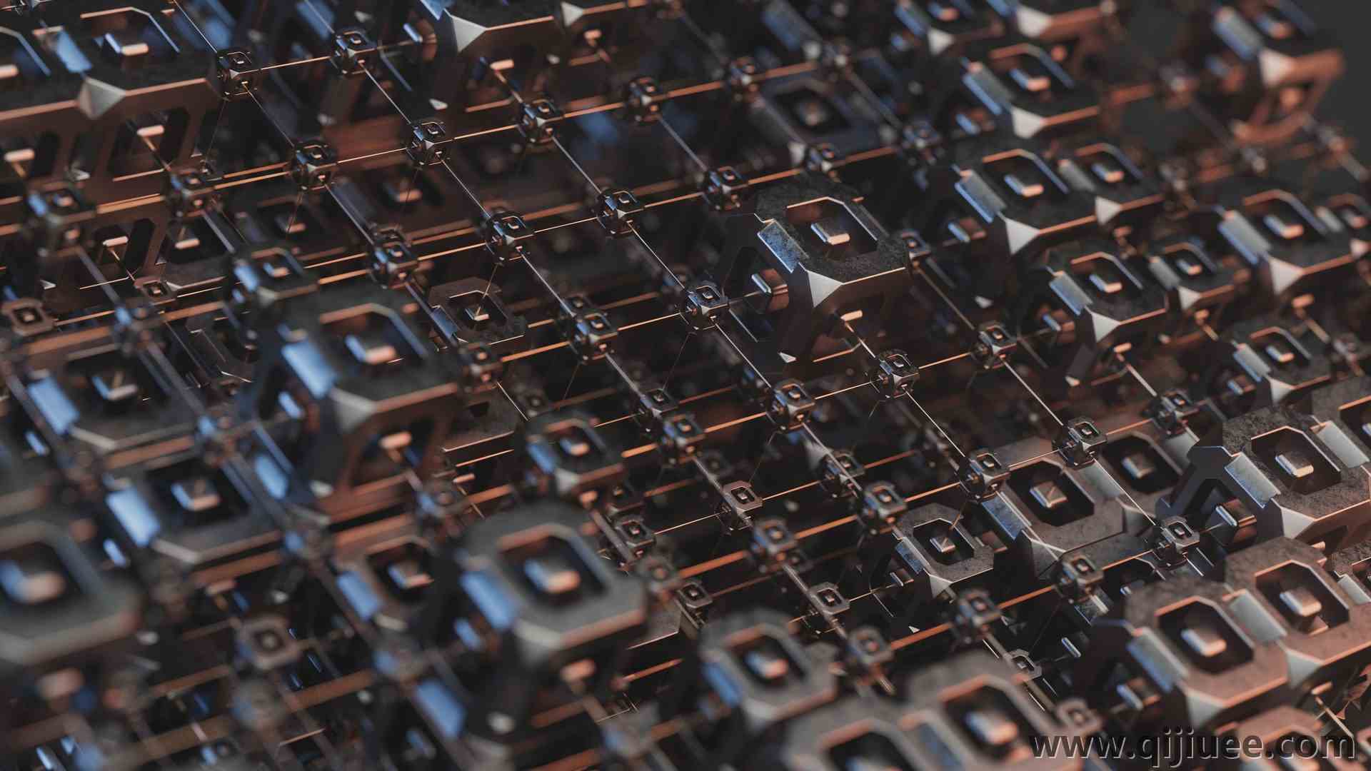 机械 AI艺术 抽象 科幻 未来 科技 电脑壁纸 4K壁纸3840 x 2160/2.3 MB-柒染云阁