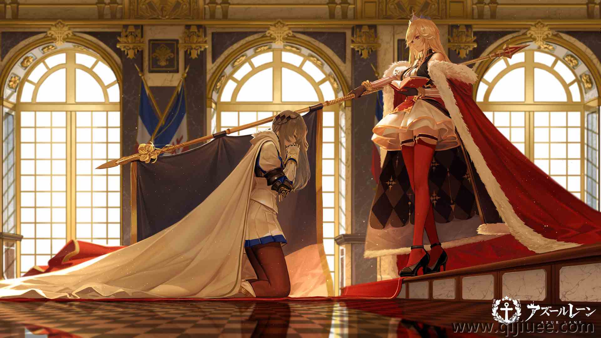 黎塞留 蔚蓝巷 圣路易斯 祈福的战士3840 x 2160/1.42 MB-柒染云阁