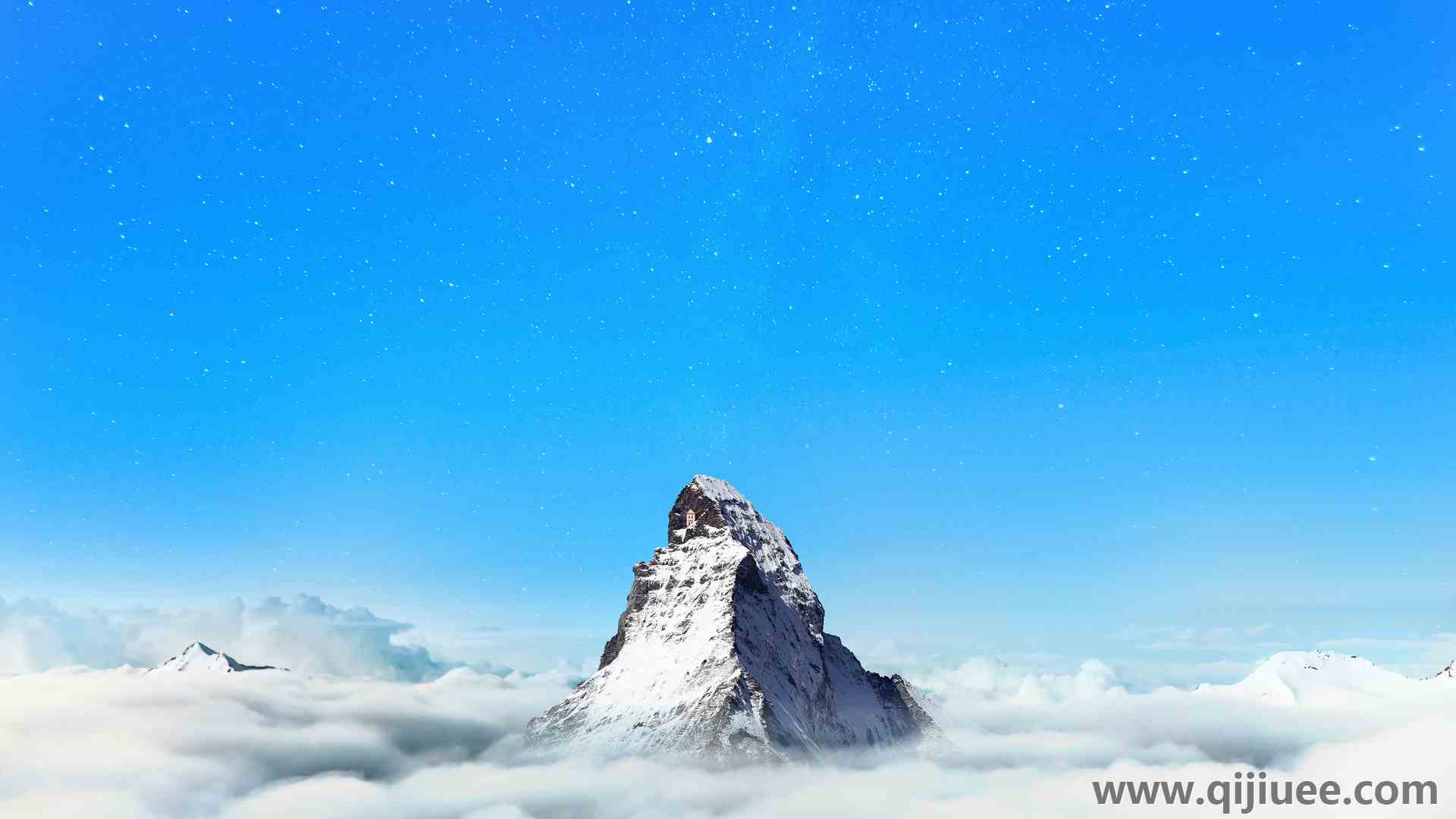 风景 云 山 天空 自然  电脑壁纸 4K壁纸4096 x 2731/1.21 MB-柒染云阁