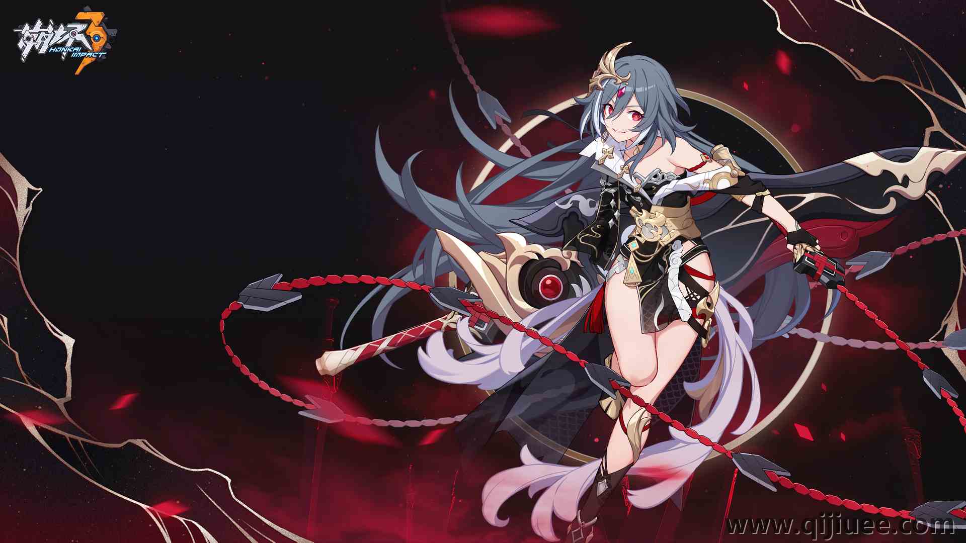 福华 崩坏 动漫 游戏 动漫女孩 绘画 立绘 电脑壁纸 8K壁纸7680 x 4320/18.4 MB-柒染云阁