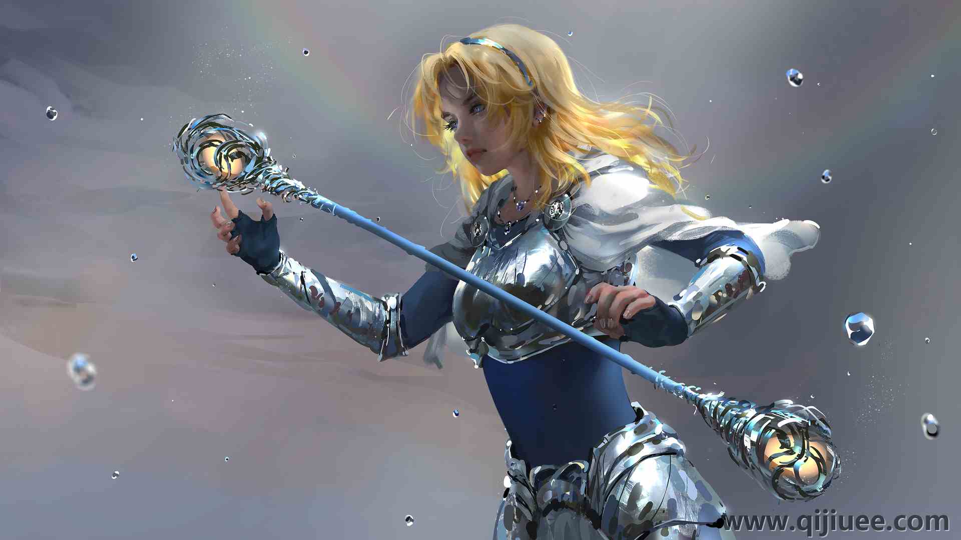 女人 奇幻女孩 英雄联盟 插图 AI艺术 扇形艺术 绘画 奇幻艺术 7000 x 4312/17.16 MB-柒染云阁