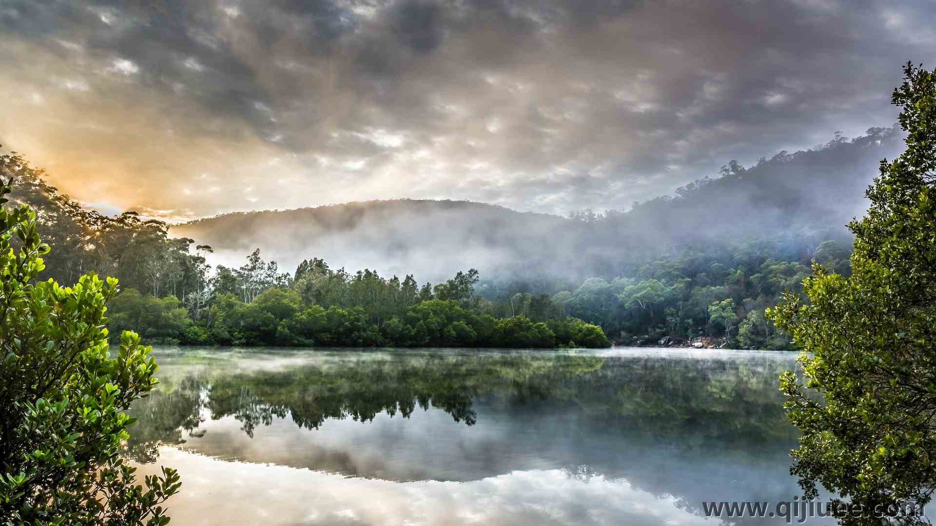 风景 树木 自然 湖泊 4K壁纸5120 x 2880/2.47 MB-柒染云阁